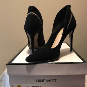Black shade Nine West heels